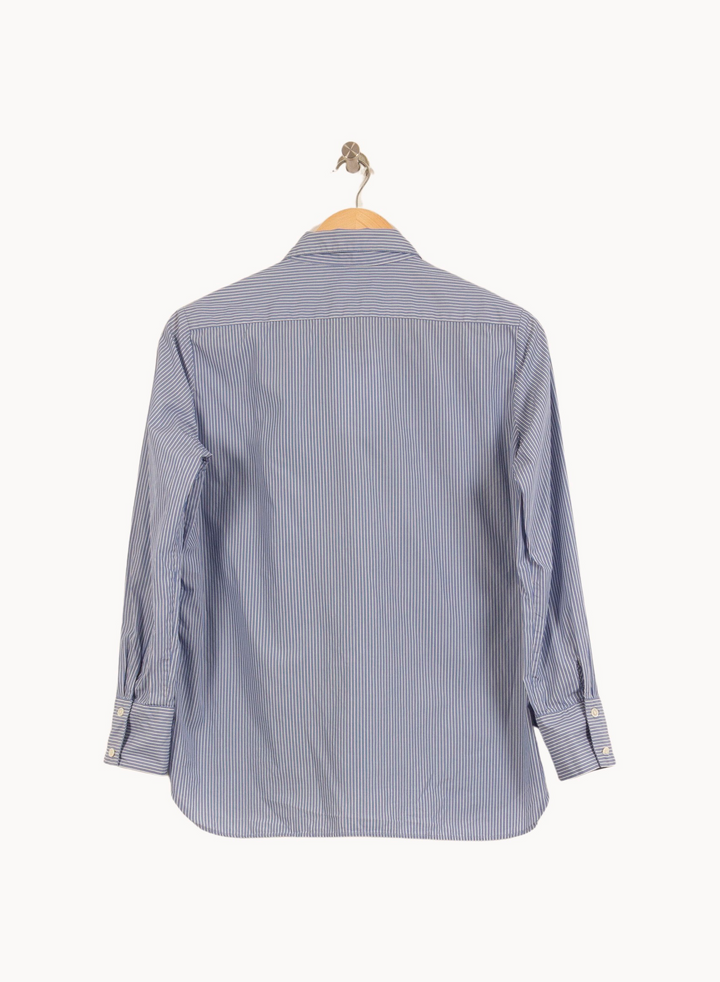 Chemise Bleue et Blanche - Taille S/36 de la marque Sandro | PARAD46051 - Vendu par Paradigme - Image 4