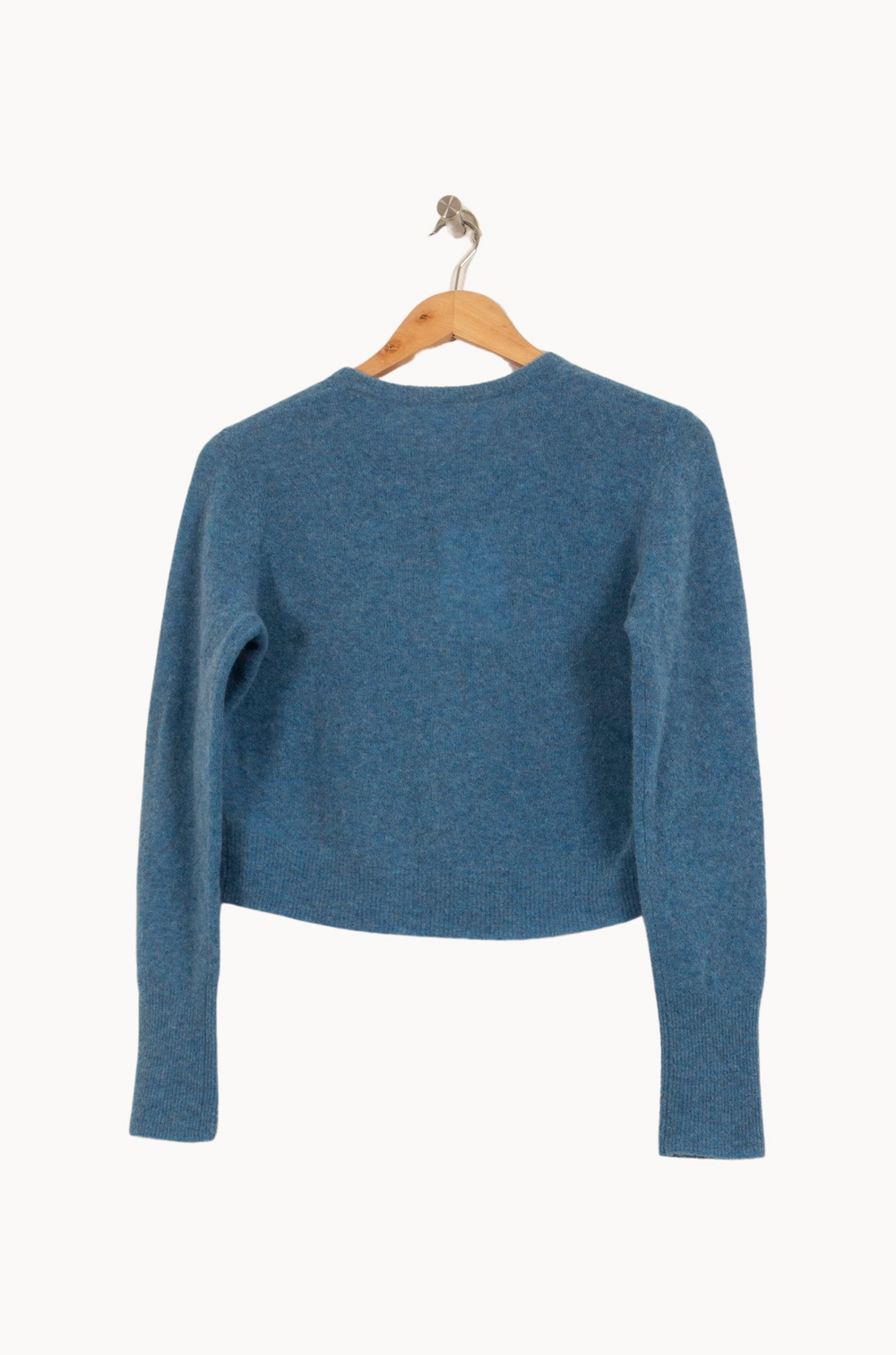 Cardigan Bleu - Taille S/36 de la marque American Vintage | PARAD63779 - Vendu par Paradigme - Image 4