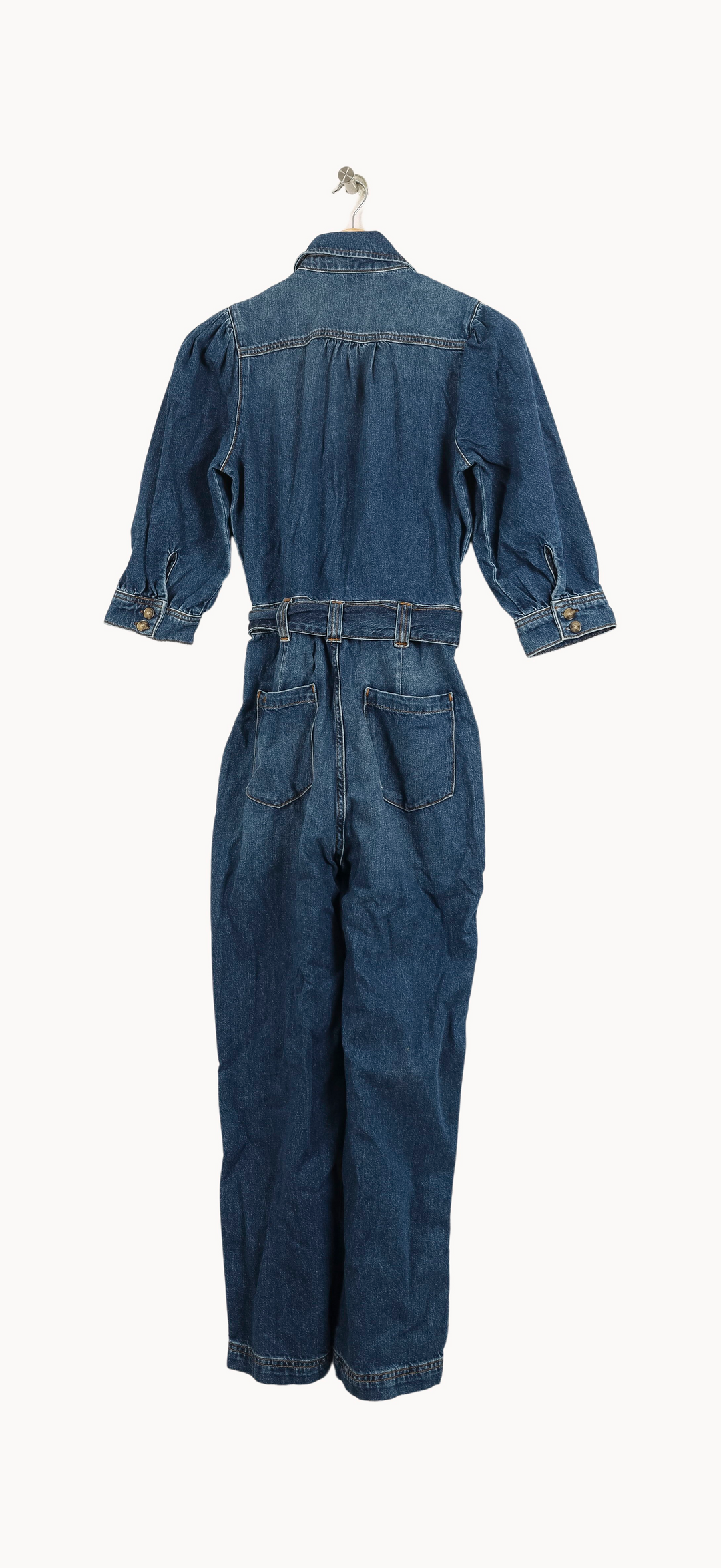 Combinaison en Jean Bleue - Taille S/36 de la marque ba&sh | PARAD50501 - Vendu par Paradigme - Image 4