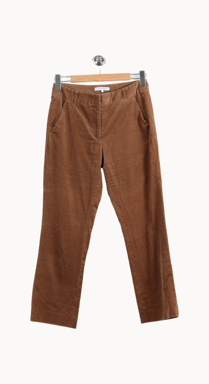 Pantalon En Velours Marron - Taille M/38 de la marque Gerard Darel | PARAD37299 - Vendu par Paradigme - Image 2