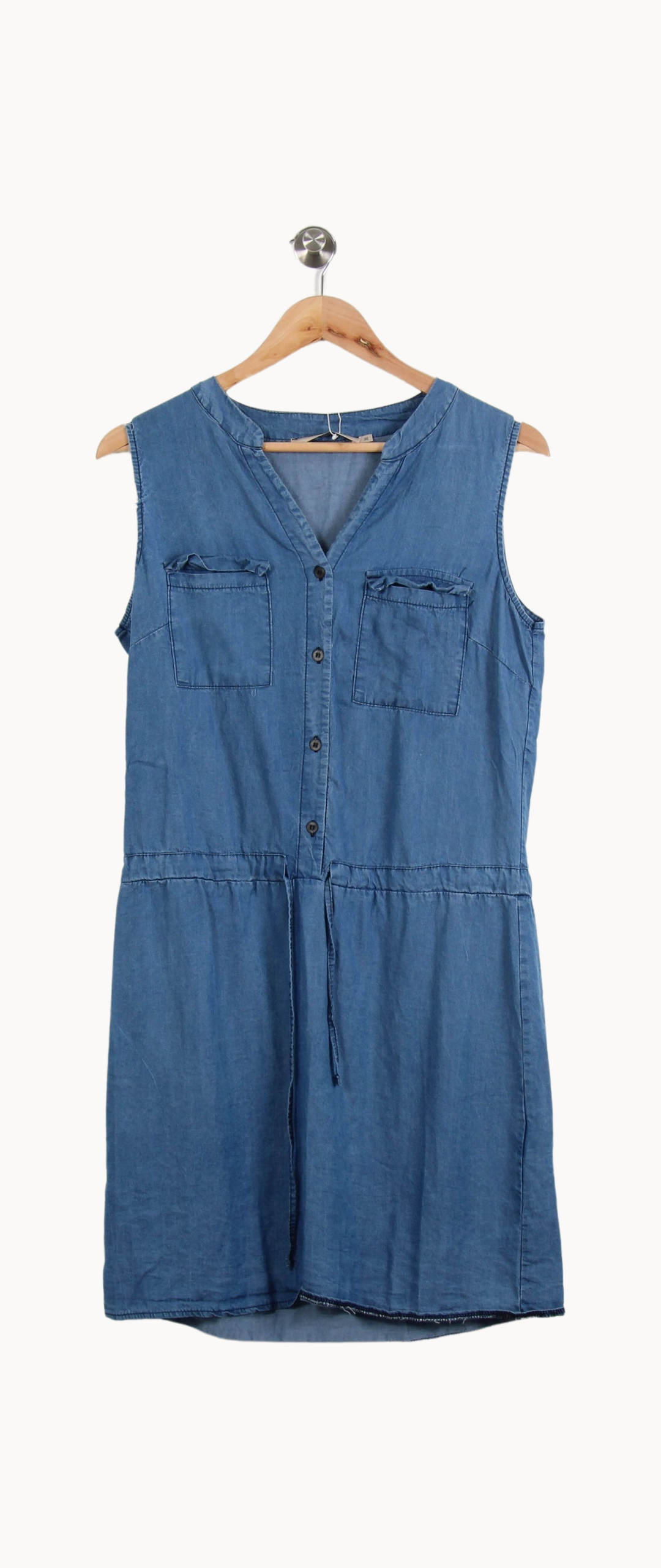 Robe Chemise Bleue - Taille S/36 de la marque La Fée Maraboutée | PARAD63444 - Vendu par Paradigme - Image 2