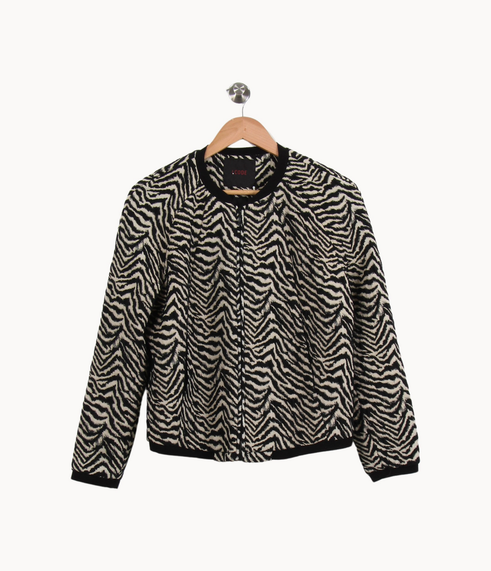 Blouson Noir et Blanc - Taille XXL/44 de la marque I.Code | PARAD67156 - Vendu par Paradigme - Image 2