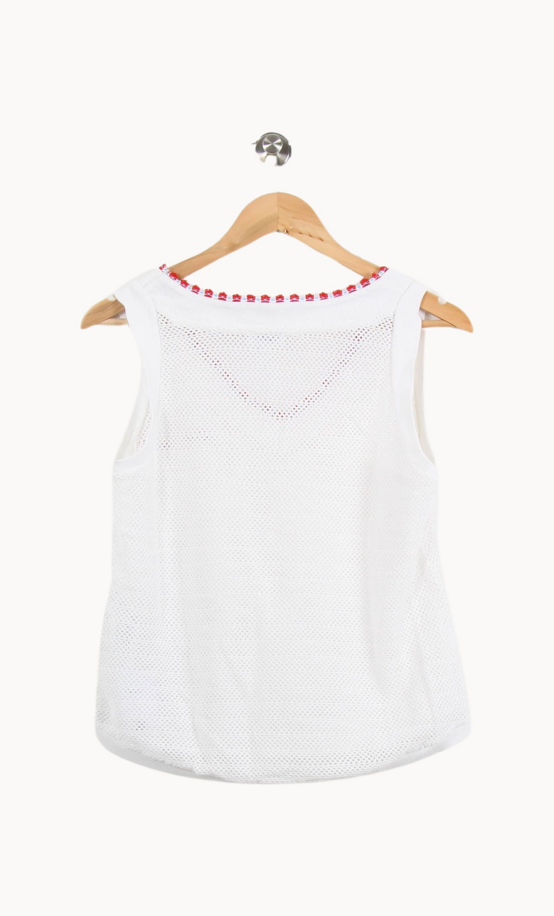 Débardeur Blanc et Rouge - Taille L/40 de la marque Claudie Pierlot | PARAD51853 - Vendu par Paradigme - Image 4