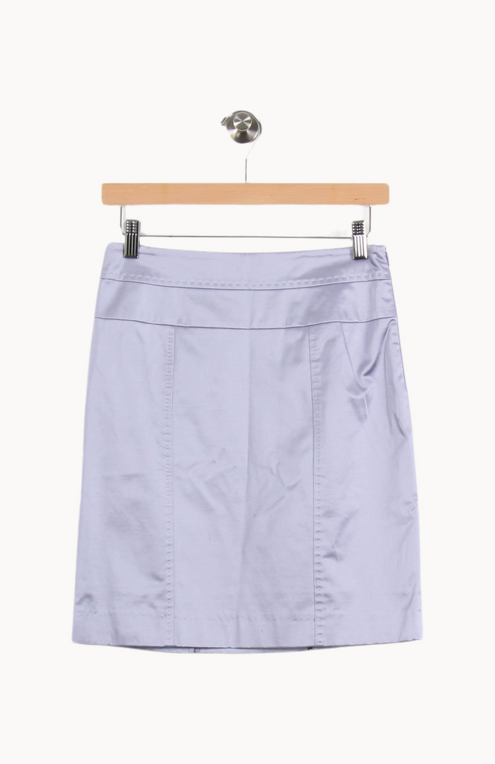 Jupe Droite Violette - Taille S/36 de la marque Maison 123 | PARAD55574 - Vendu par Paradigme - Image 4