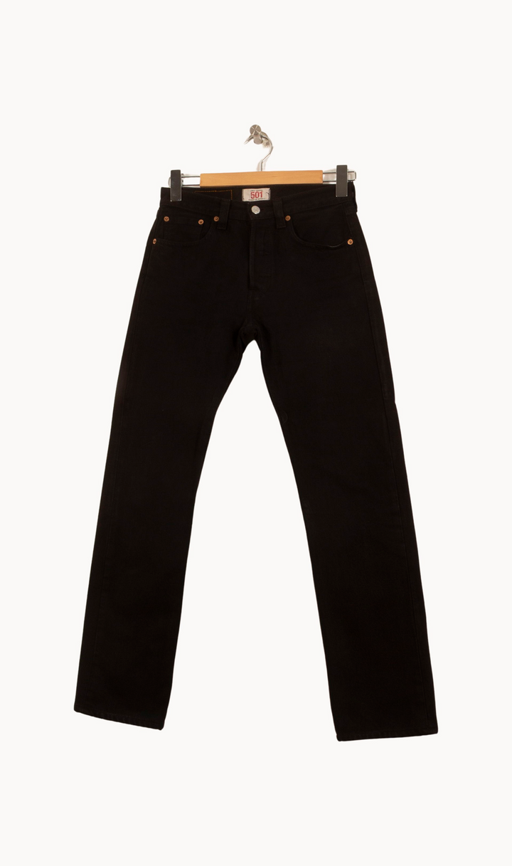 Jean Droit Noir - Taille M/38 de la marque Levi's | PARAD45880 - Vendu par Paradigme - Image 2