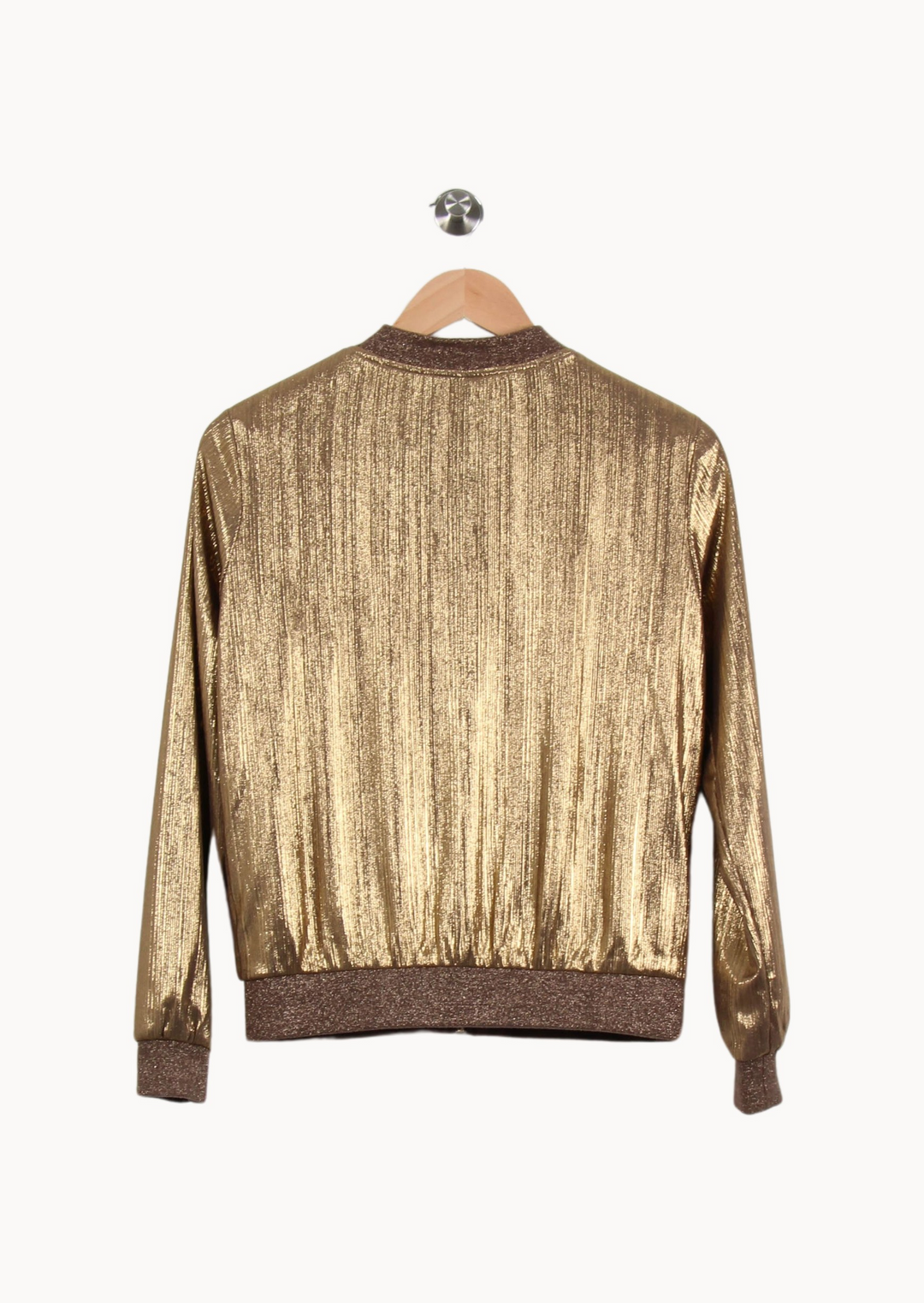 Blouson Doré - Taille S/36 de la marque La Petite Etoile | PARAD66920 - Vendu par Paradigme - Image 4