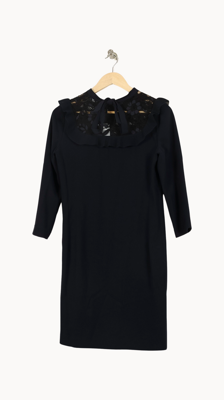 Robe en Dentelle Noire - Taille M/38 de la marque Claudie Pierlot | PARAD49125 - Vendu par Paradigme - Image 4