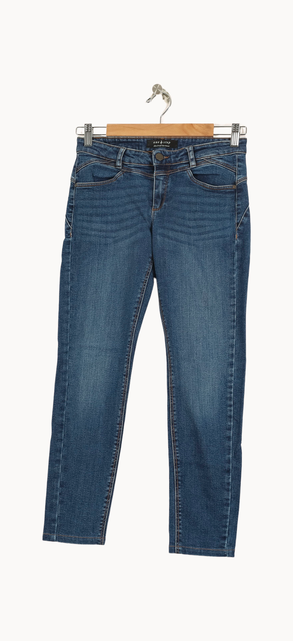 Jean Bleu - Taille S/36 de la marque One Step | PARAD69359 - Vendu par Paradigme - Image 2
