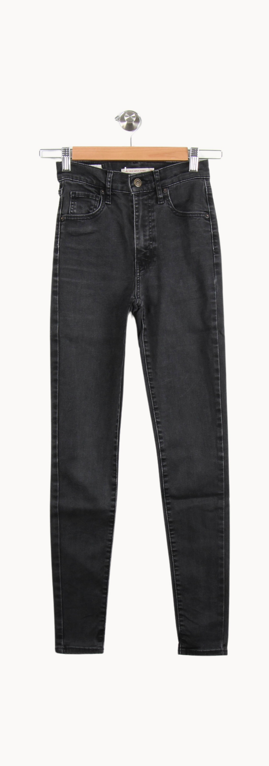 Jean Skinny Noir - Taille XS/34 de la marque Levi's | PARAD64939 - Vendu par Paradigme - Image 2