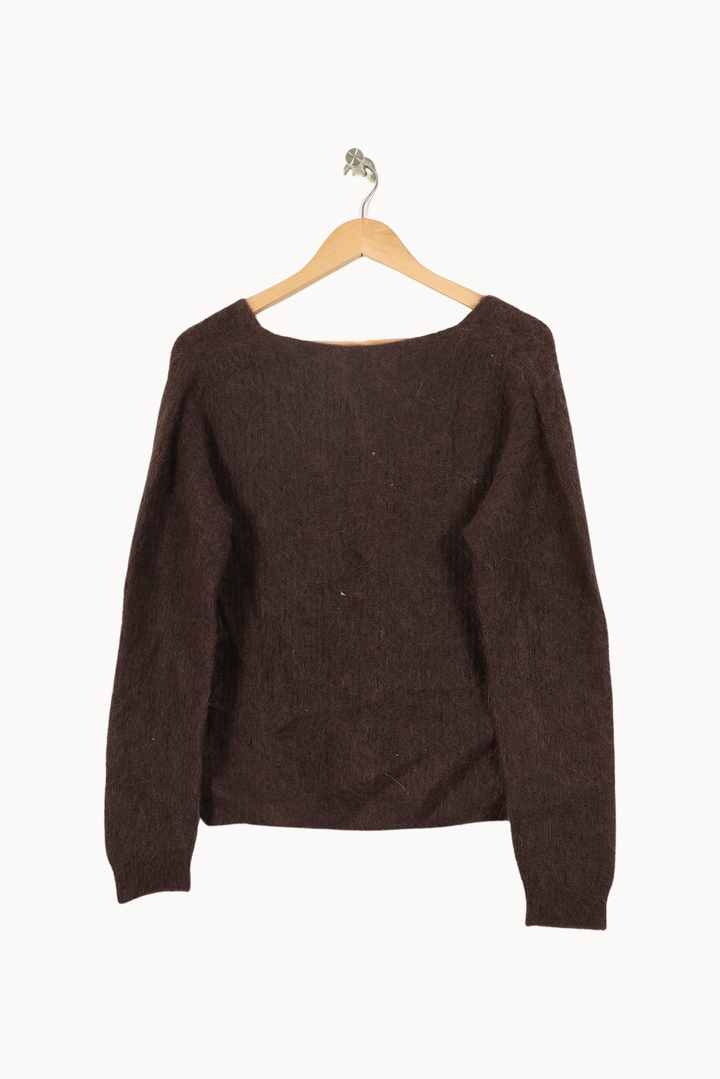 Pull Marron - Taille S/36 de la marque Imprevu | PARAD67534 - Vendu par Paradigme - Image 2