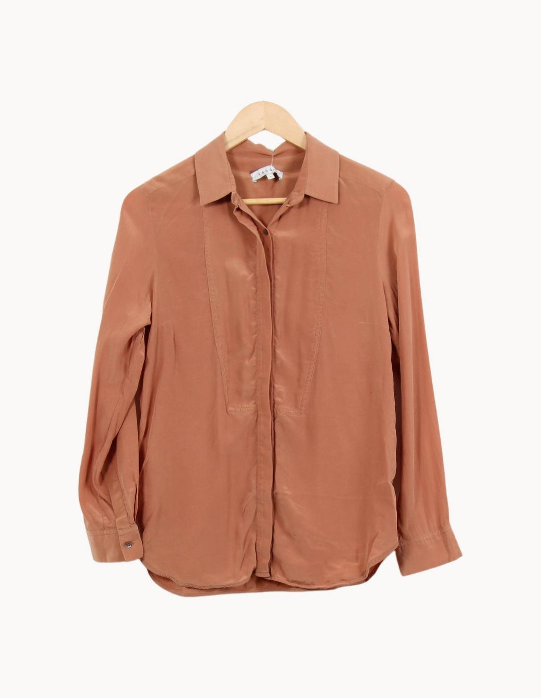 Chemise Rose - Taille S/36 de la marque Sandro | PARAD66974 - Vendu par Paradigme - Image 2
