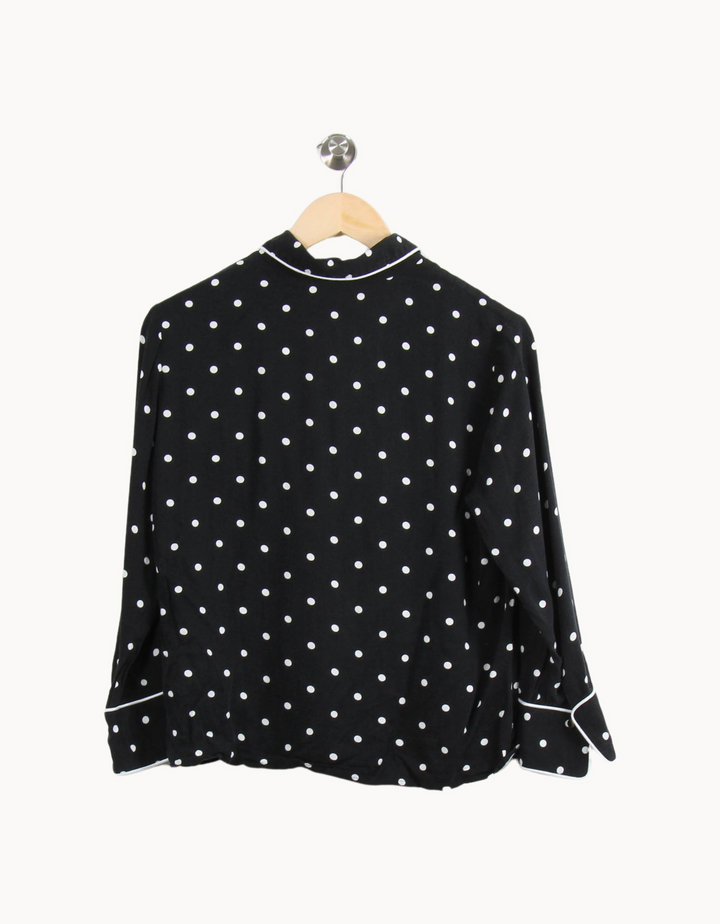 Cardigan noir à motif - Taille S/36 de la marque Galeries Lafayette | PLY1351 - Vendu par Paradigme - Image 4