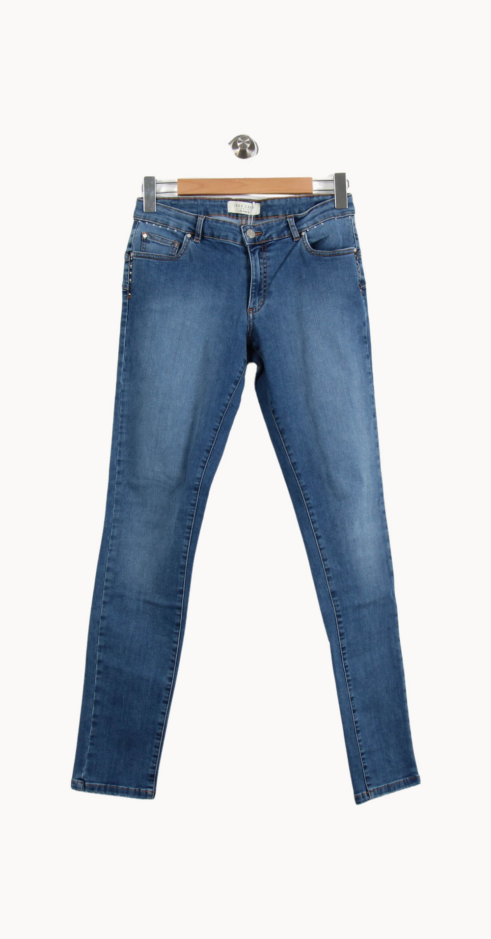 Jean Slim Bleu - Taille XL/42 de la marque IKKS | PARAD67157 - Vendu par Paradigme - Image 2