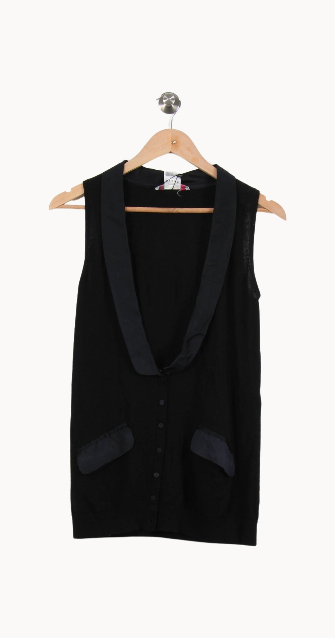 Gilet Noir - Taille S/36 de la marque Paul & Joe | GLD0002 - Vendu par Paradigme - Image 2