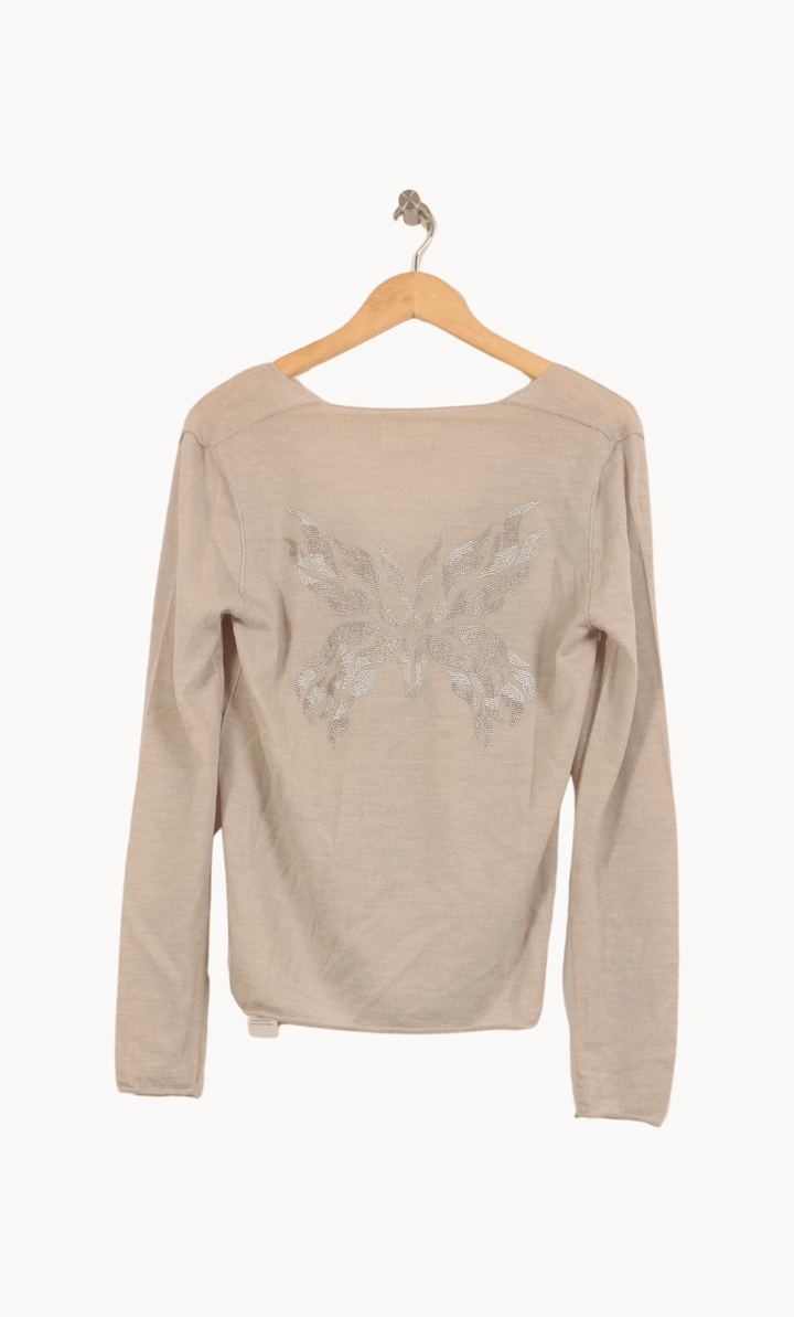 Pull Gris - Taille L/40 de la marque Zadig&Voltaire | PARAD53592 - Vendu par Paradigme - Image 4