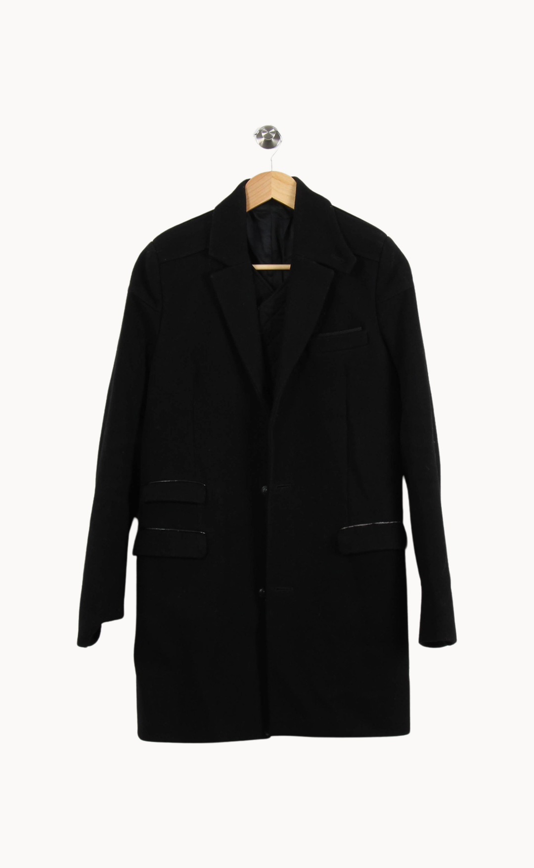 Manteau Noir - Taille XXL/44 de la marque The Kooples | PARAD69183 - Vendu par Paradigme - Image 2