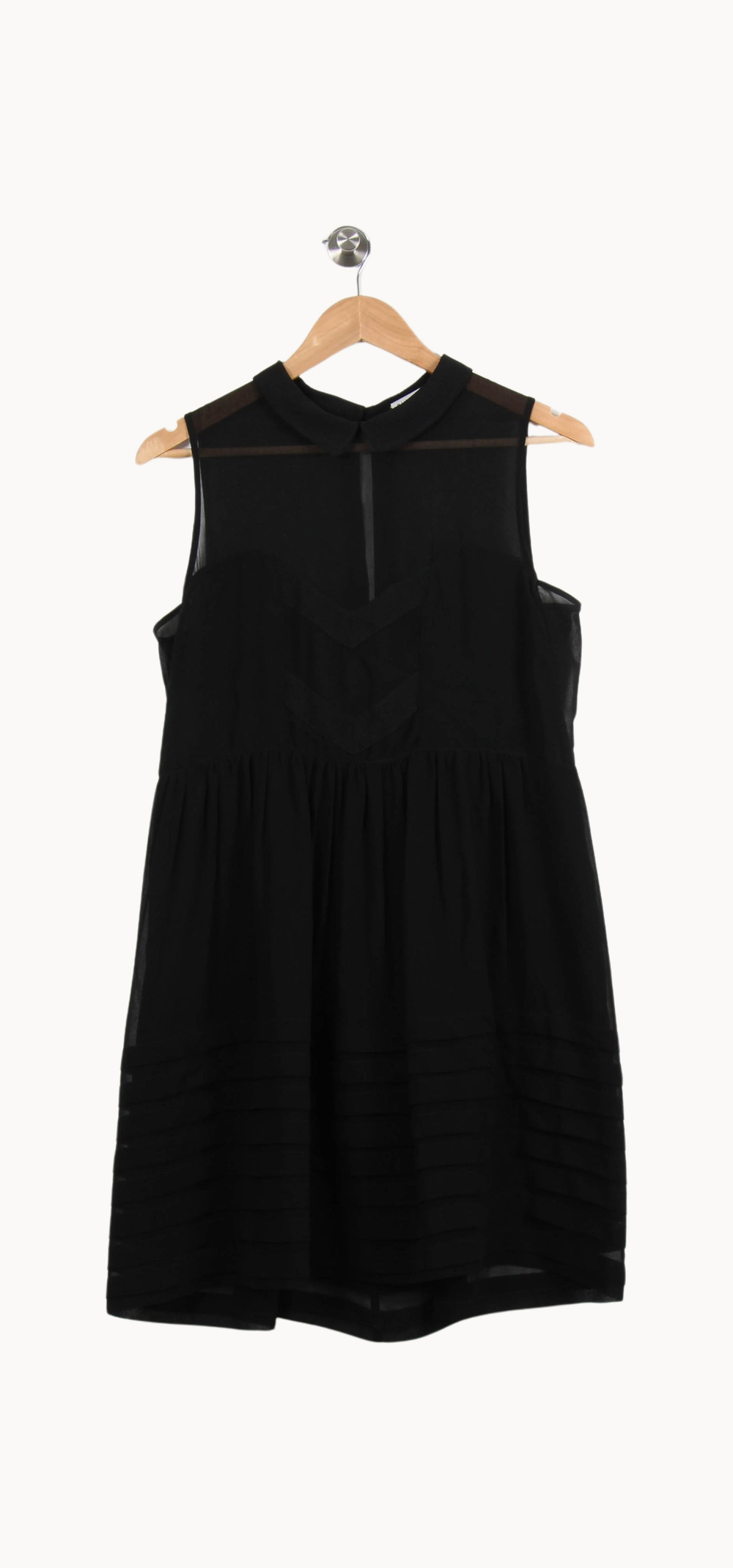 Robe Sans Manches Noire - Taille L/40 de la marque Claudie Pierlot | PARAD51288 - Vendu par Paradigme - Image 2