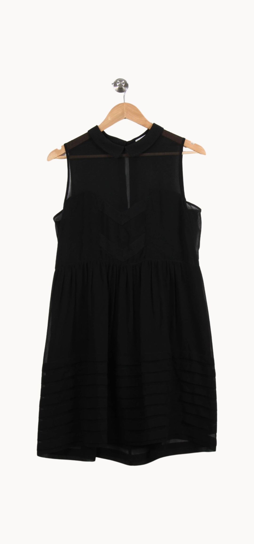 Robe Sans Manches Noire - Taille L/40 de la marque Claudie Pierlot | PARAD51288 - Vendu par Paradigme - Image 2