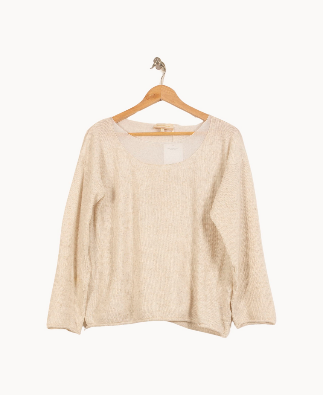 Pull Beige - Taille M/38 de la marque La Fée Maraboutée | PARAD62326 - Vendu par Paradigme - Image 2