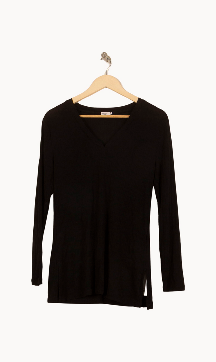 Blouse Noire - Taille XS/34 de la marque Filippa K | PARAD54162 - Vendu par Paradigme - Image 2