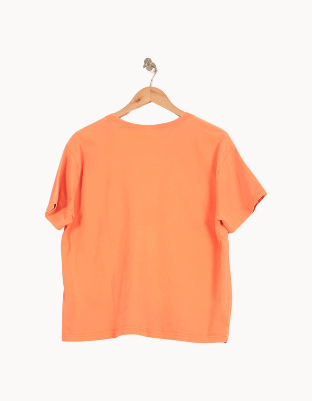 Tee-shirt Orange - Taille S/36 de la marque American Vintage | PARAD63928 - Vendu par Paradigme - Image 4