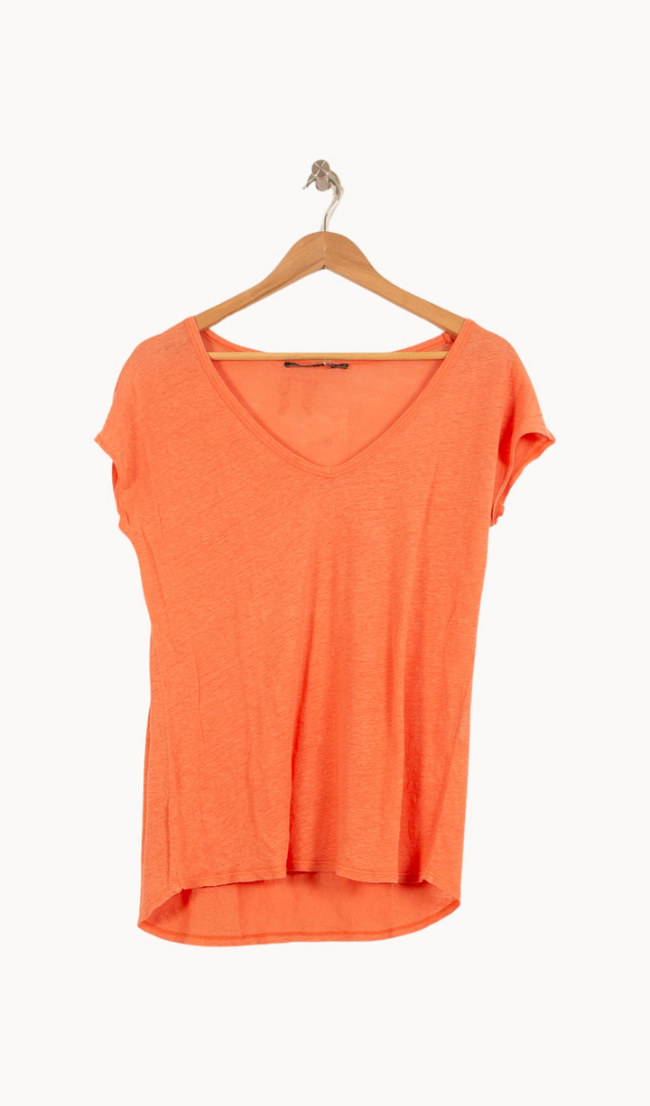Tee-shirt Orange - Taille M/38 de la marque Bérénice | PARAD65318 - Vendu par Paradigme - Image 2