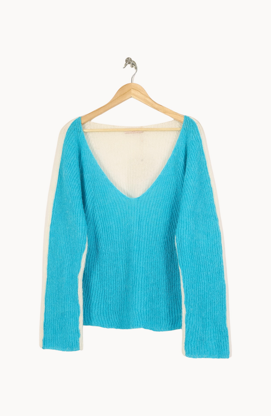 Pull Bleu et Blanc - Taille XXL/44 de la marque Imprevu | PARAD33415 - Vendu par Paradigme - Image 2