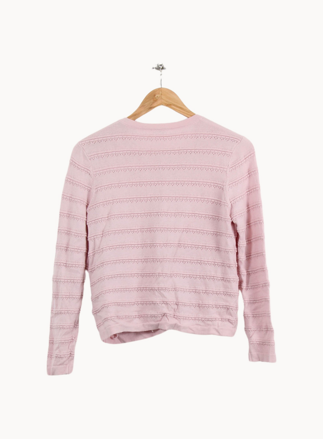 Cardigan Rose - Taille M/38 de la marque Claudie Pierlot | PARAD50779 - Vendu par Paradigme - Image 4