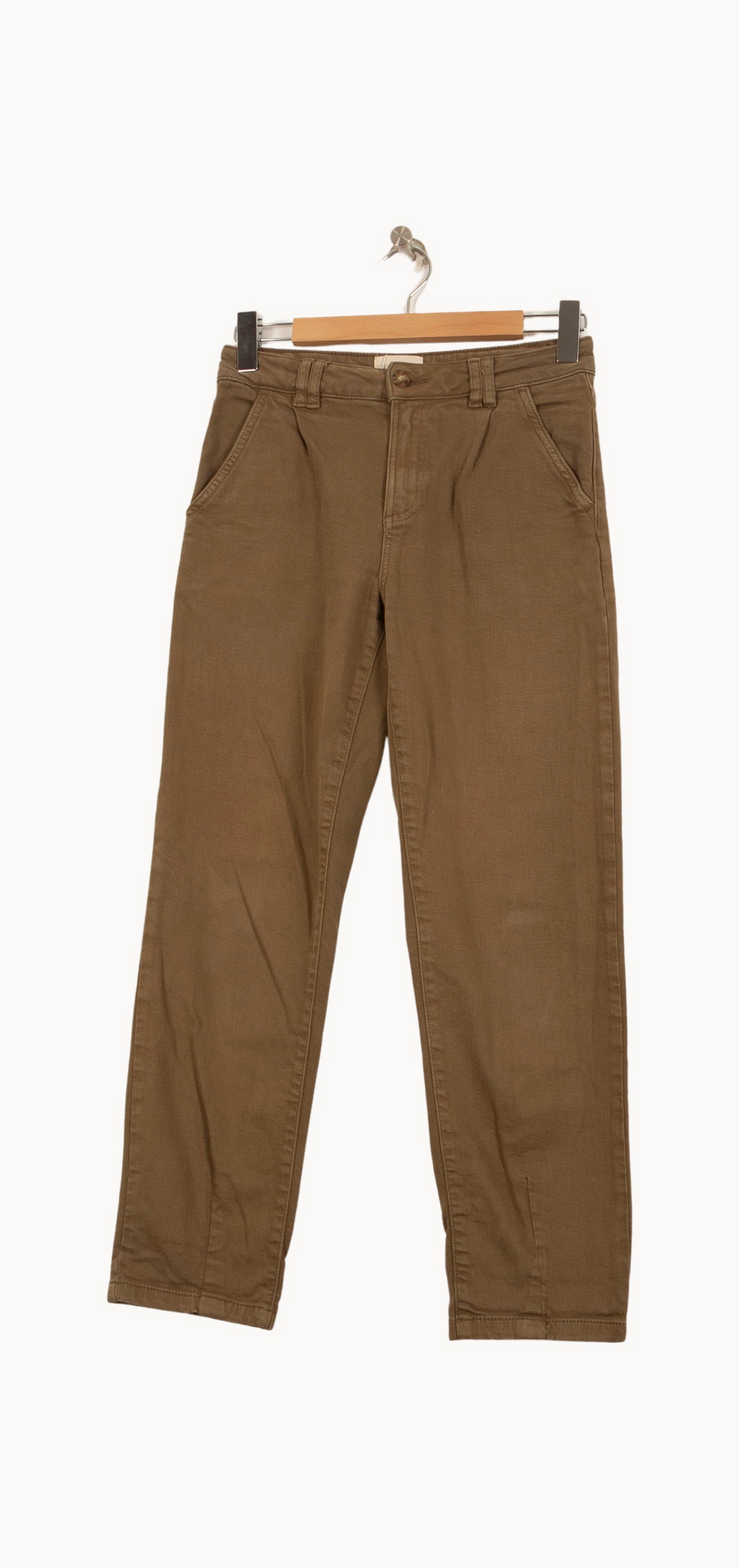 Pantalon Vert - Taille S/36 de la marque Sézane | PARAD63385 - Vendu par Paradigme - Image 2