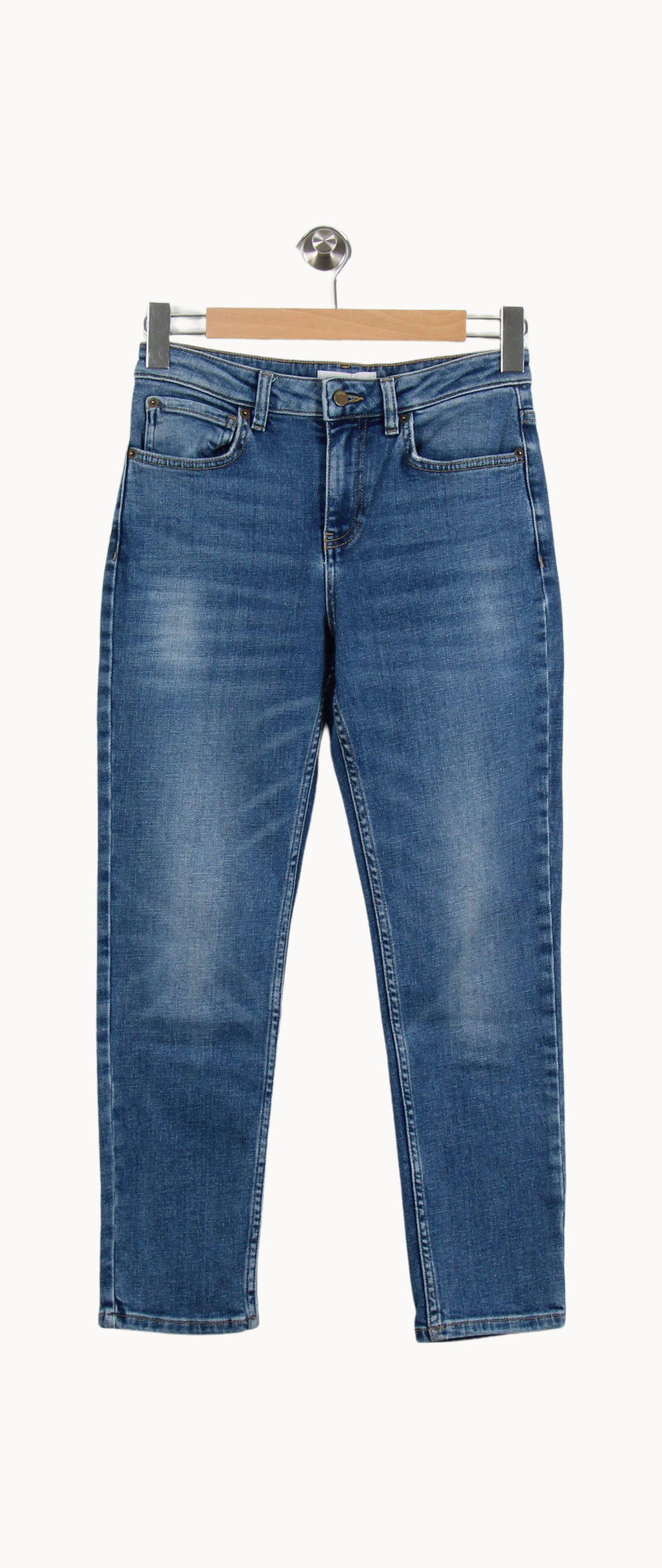 Jean Bleu - Taille XS/34 de la marque ba&sh | PARAD66898 - Vendu par Paradigme - Image 2