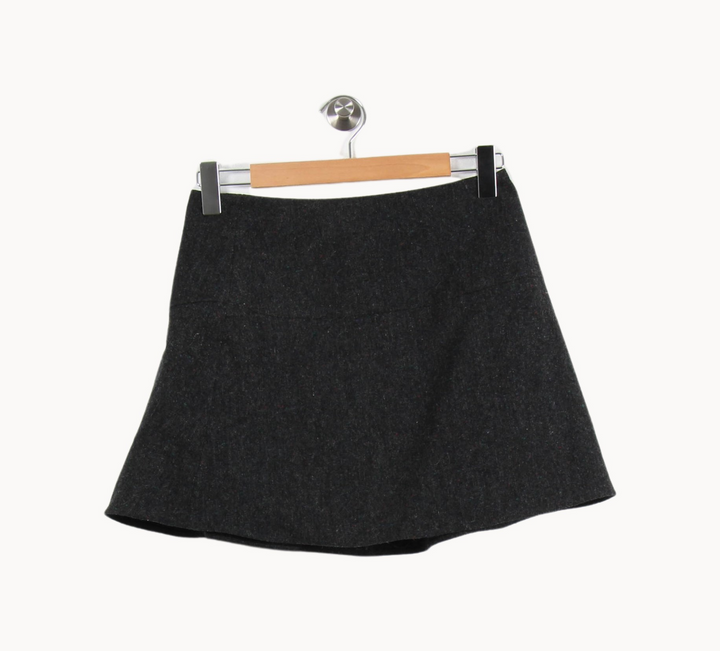 Jupe Courte Grise - Taille L/40 de la marque Sézane | PARAD69479 - Vendu par Paradigme - Image 4