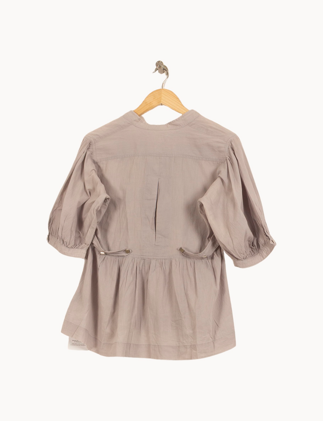 Blouse Grise - Taille S/36 de la marque Isabel Marant | PARAD53971 - Vendu par Paradigme - Image 4