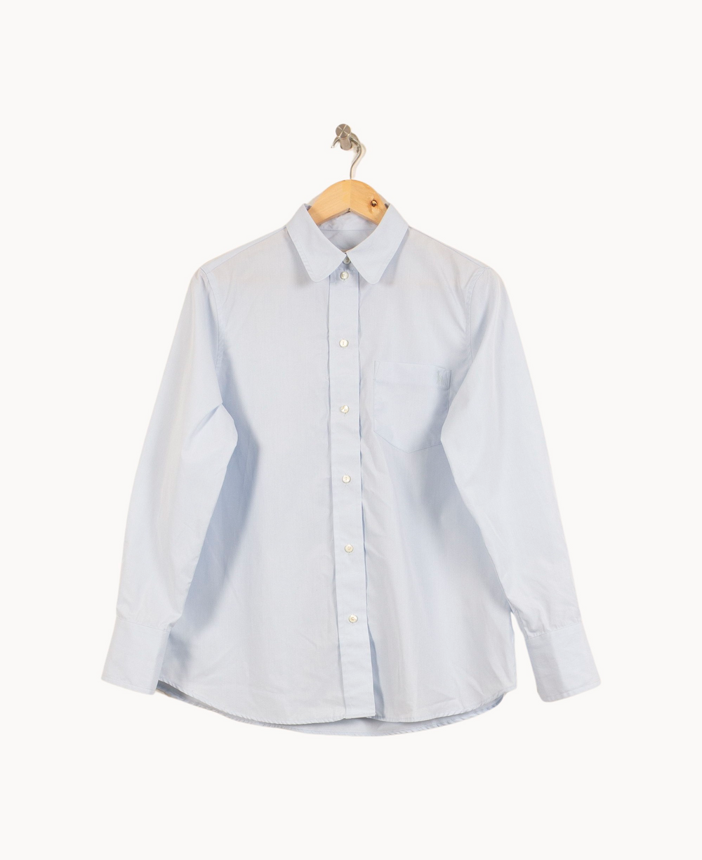 Chemise Bleue - Taille M/38 de la marque Ines de la Fressange Paris | PARAD13878 - Vendu par Paradigme - Image 2