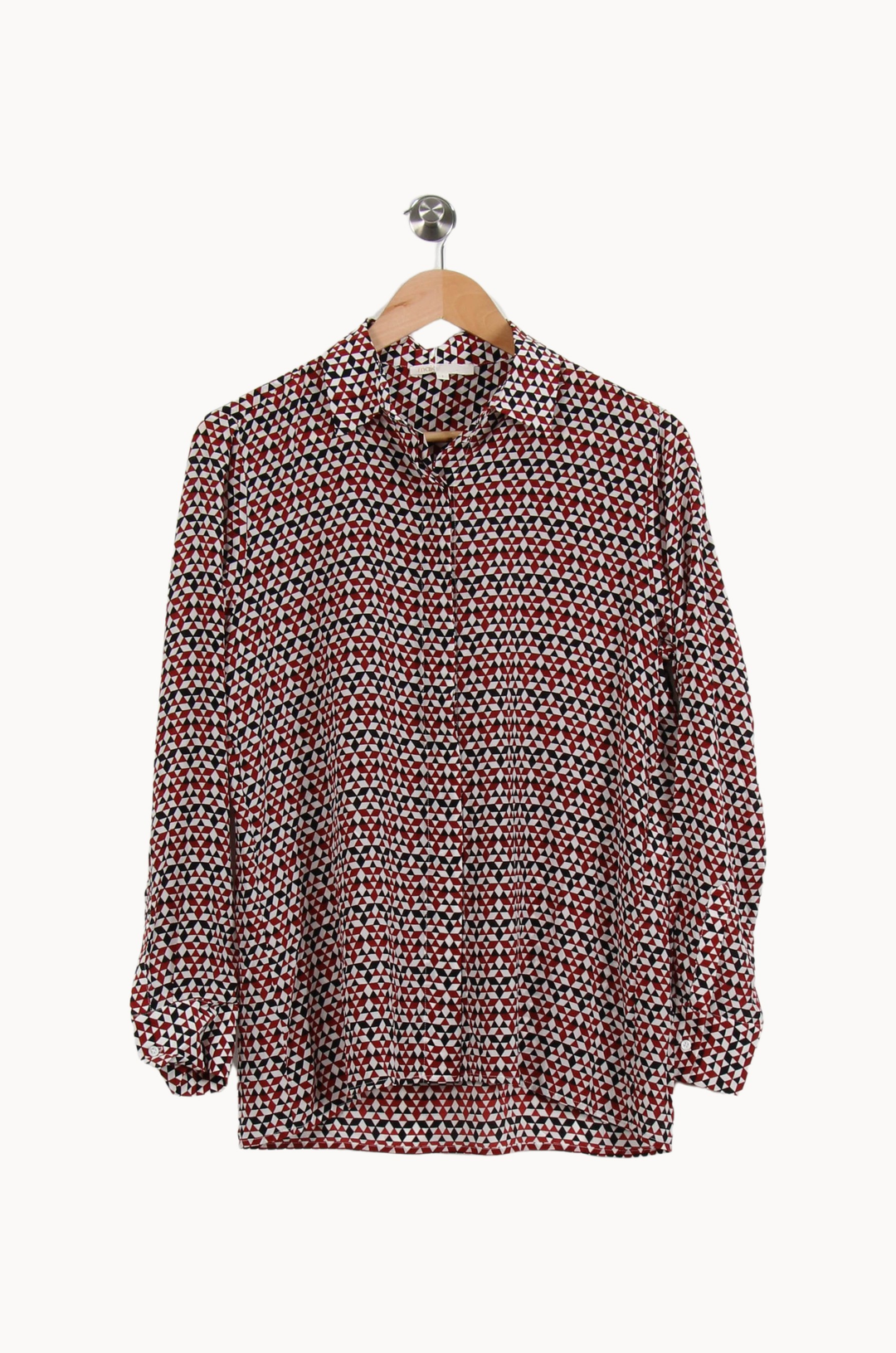 Chemise Rouge et Blanche - Taille S/36 de la marque Maje | PARAD66880 - Vendu par Paradigme - Image 2