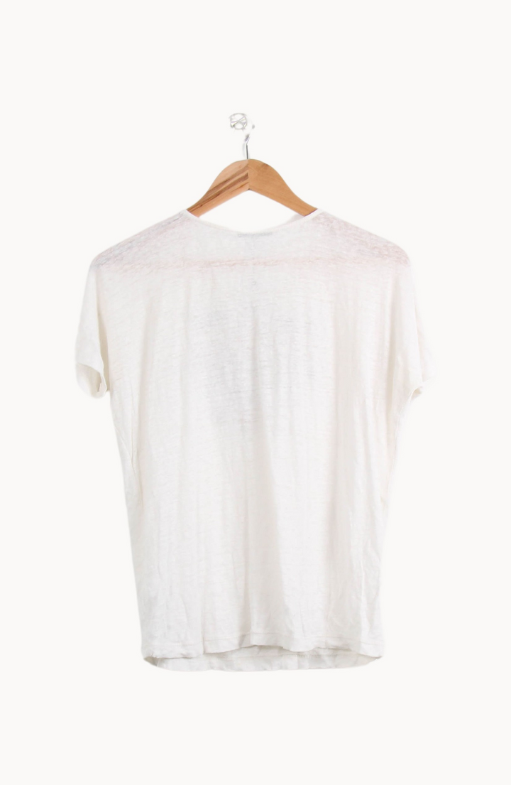 Tee-shirt Blanc - Taille XS/34 de la marque Bimba y Lola | PARAD44744 - Vendu par Paradigme - Image 4