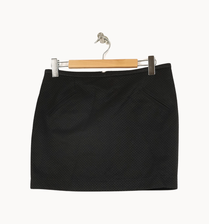 Jupe Courte Noire - Taille L/40 de la marque Comptoir des Cotonniers | PARAD51340 - Vendu par Paradigme - Image 2