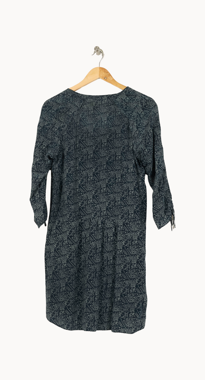 Robe Midi Bleu et Blanc - Taille L/40 de la marque Comptoir des Cotonniers | PARAD52207 - Vendu par Paradigme - Image 4