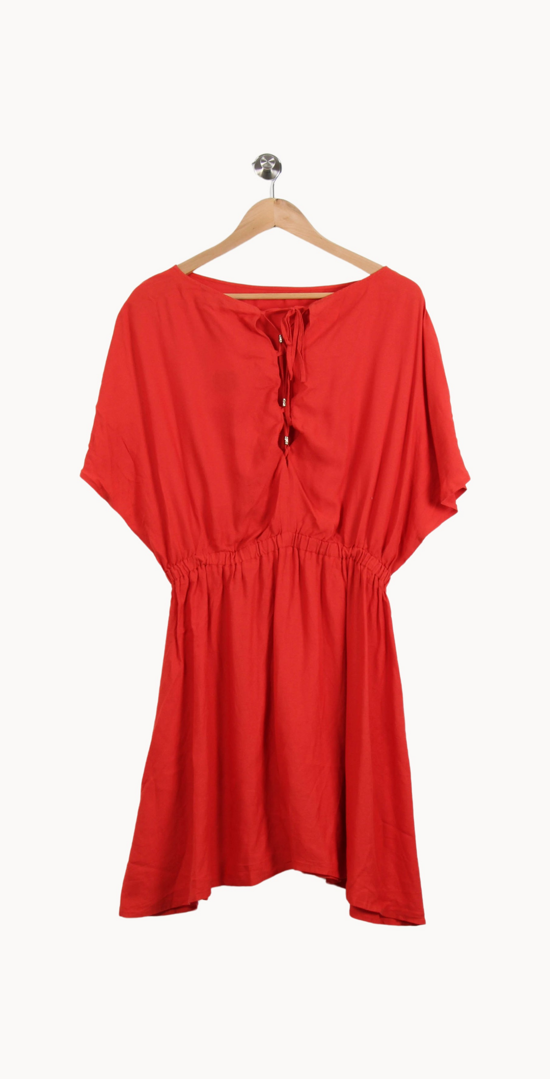 Robe Courte Rouge - Taille L/40 de la marque Tara Jarmon | PARAD63434 - Vendu par Paradigme - Image 2