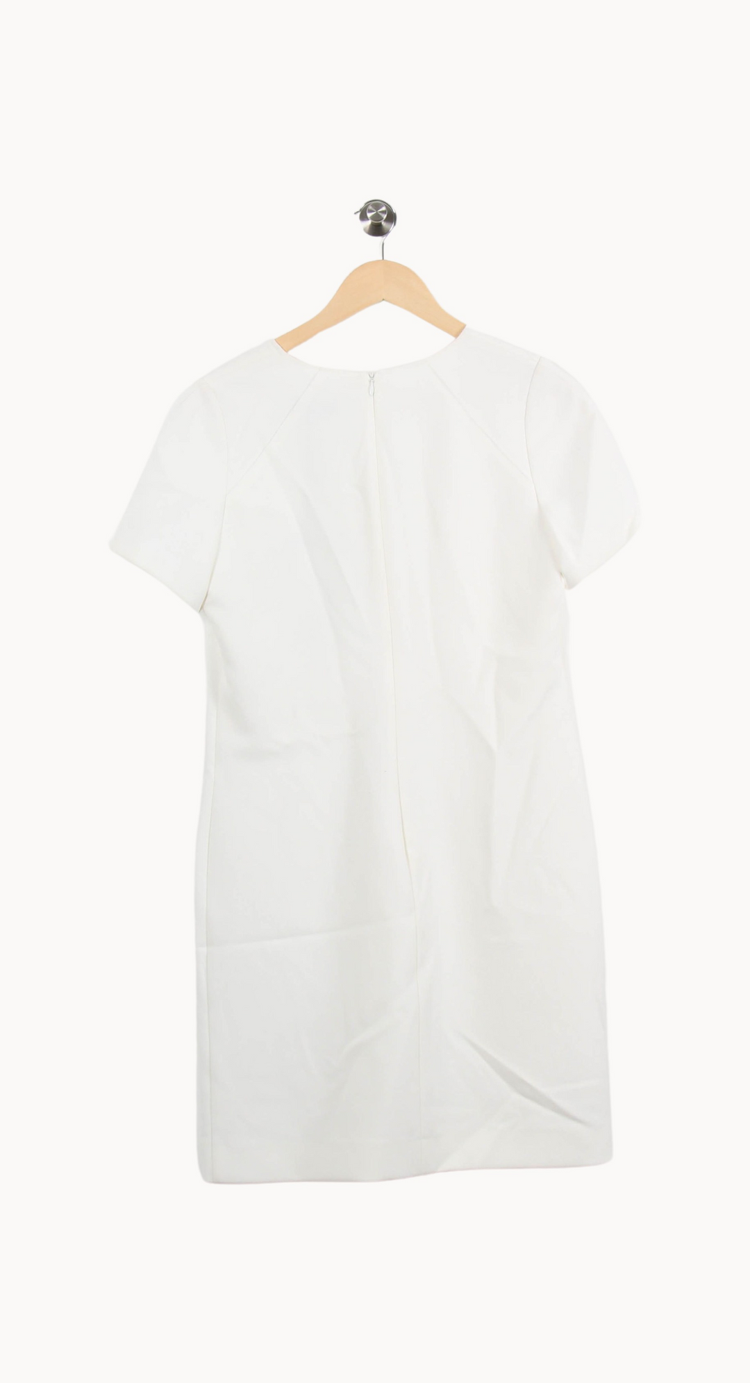 Robe Courte Blanche - Taille L/40 de la marque Caroll | PARAD50565 - Vendu par Paradigme - Image 4