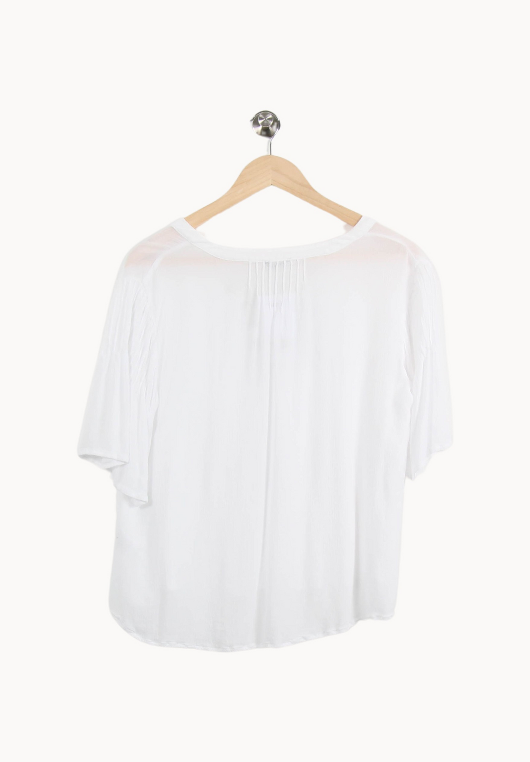 Blouse Blanche - Taille L/40 de la marque IKKS | PARAD46010 - Vendu par Paradigme - Image 4