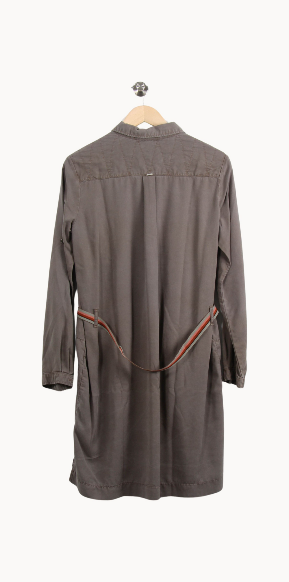 Robe Chemise Kaki - Taille L/40 de la marque IKKS | PARAD64197 - Vendu par Paradigme - Image 4