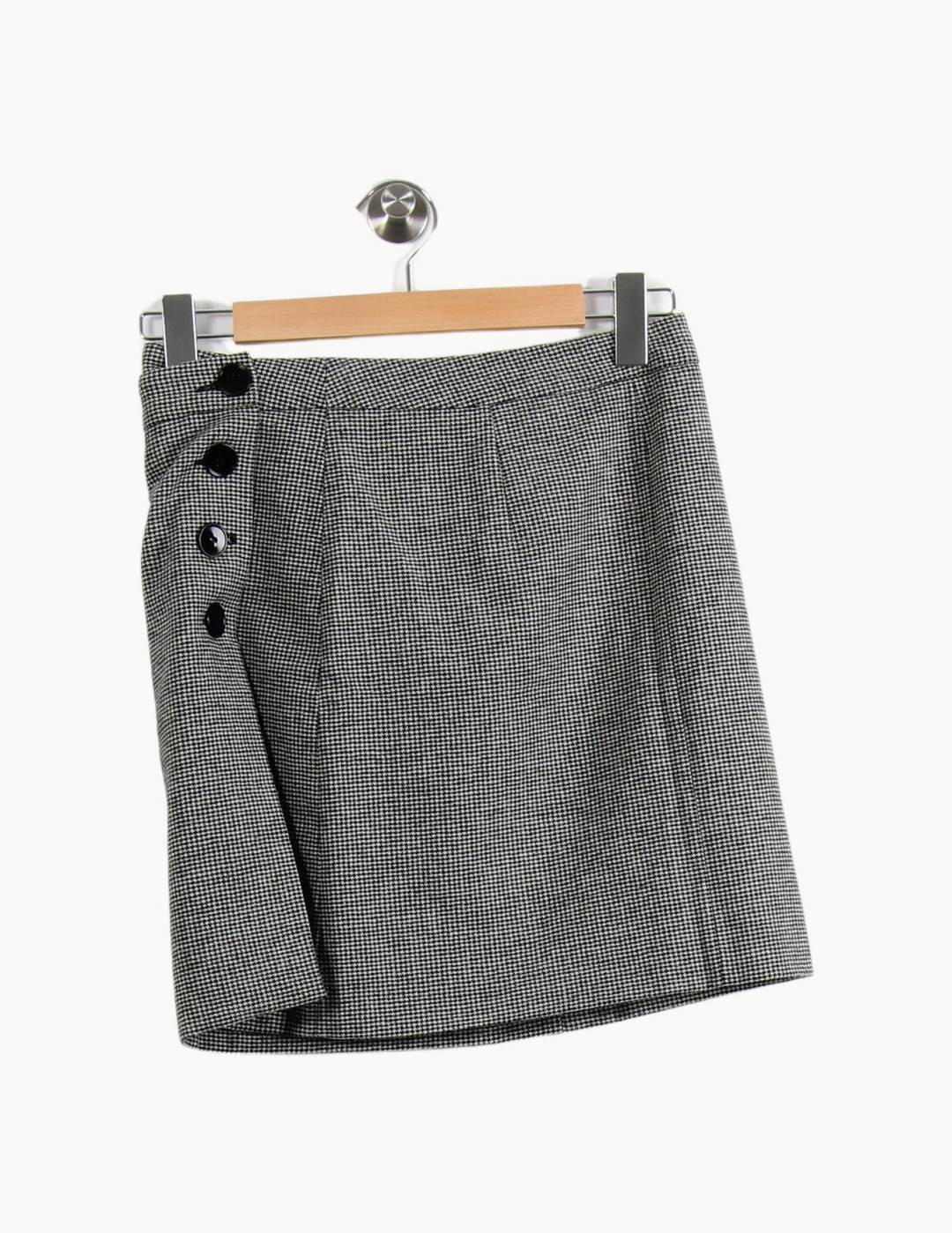 Jupe Courte Noire et Blanche - Taille M/38 de la marque The Kooples | PARAD65187 - Vendu par Paradigme - Image 2