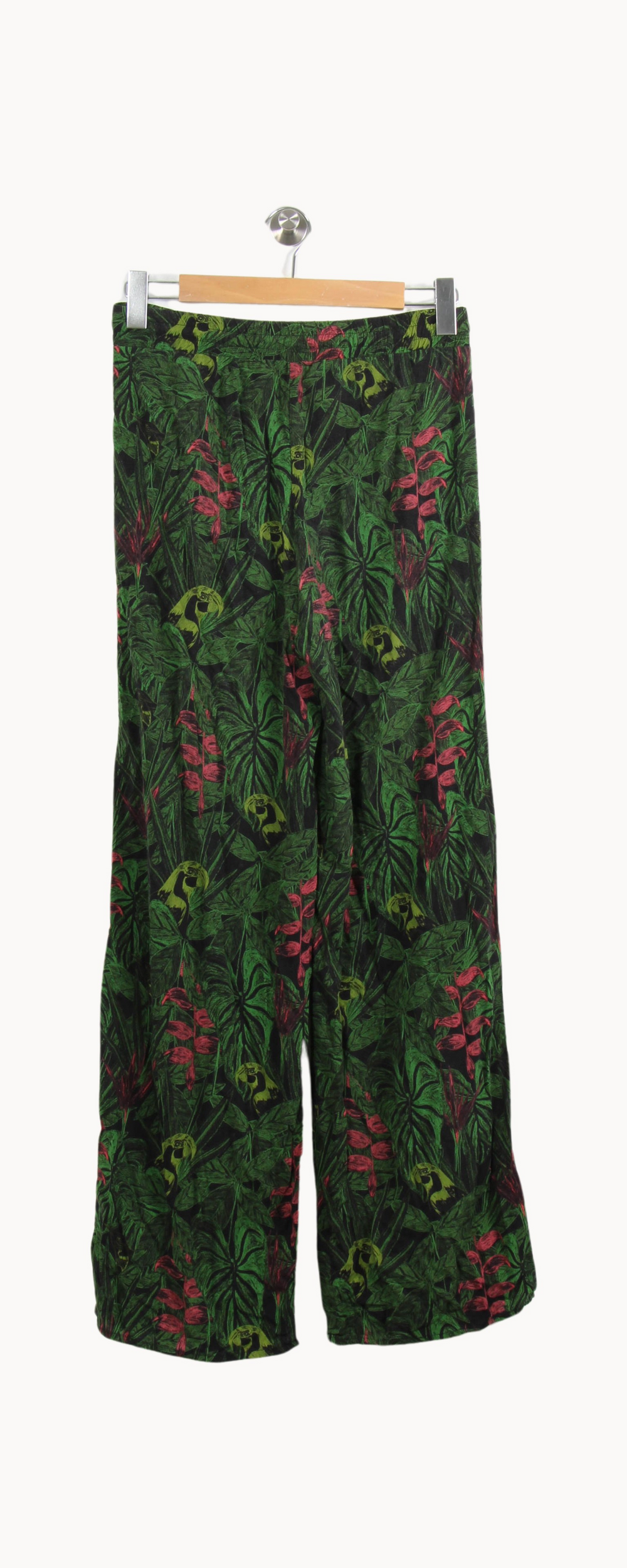 Pantalon vert à motifs - Taille L/40 de la marque La Fée Maraboutée | PARAD40218 - Vendu par Paradigme - Image 4