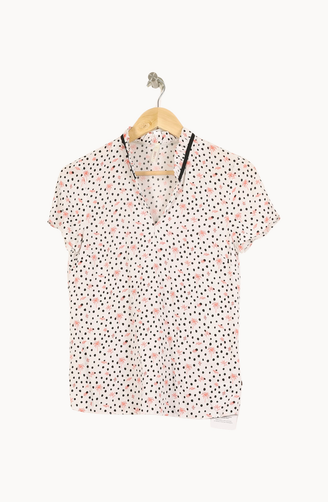 Blouse Blanche et Noire - Taille XS/34 de la marque I.Code | PARAD69281 - Vendu par Paradigme - Image 2