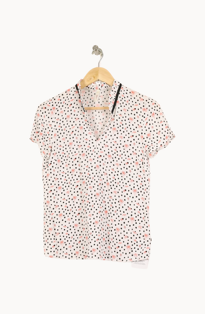 Blouse Blanche et Noire - Taille XS/34 de la marque I.Code | PARAD69281 - Vendu par Paradigme - Image 2