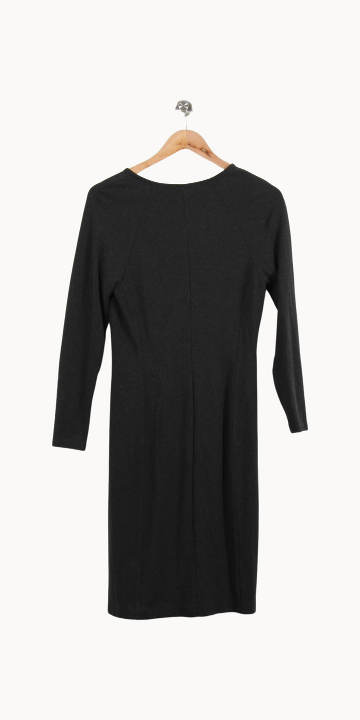 Robe Midi Grise - Taille S/36 de la marque Filippa K | PARAD69151 - Vendu par Paradigme - Image 4