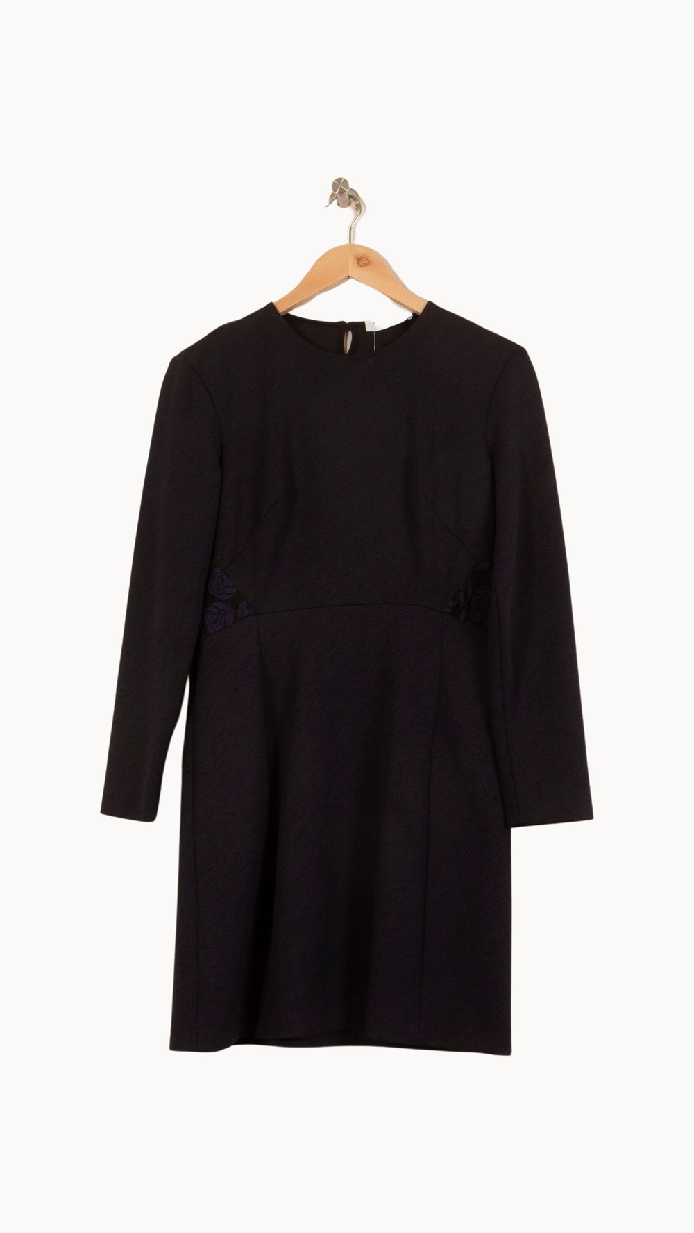 Robe bleu foncé - Taille L/40 de la marque Sandro | PLY1281 - Vendu par Paradigme - Image 2