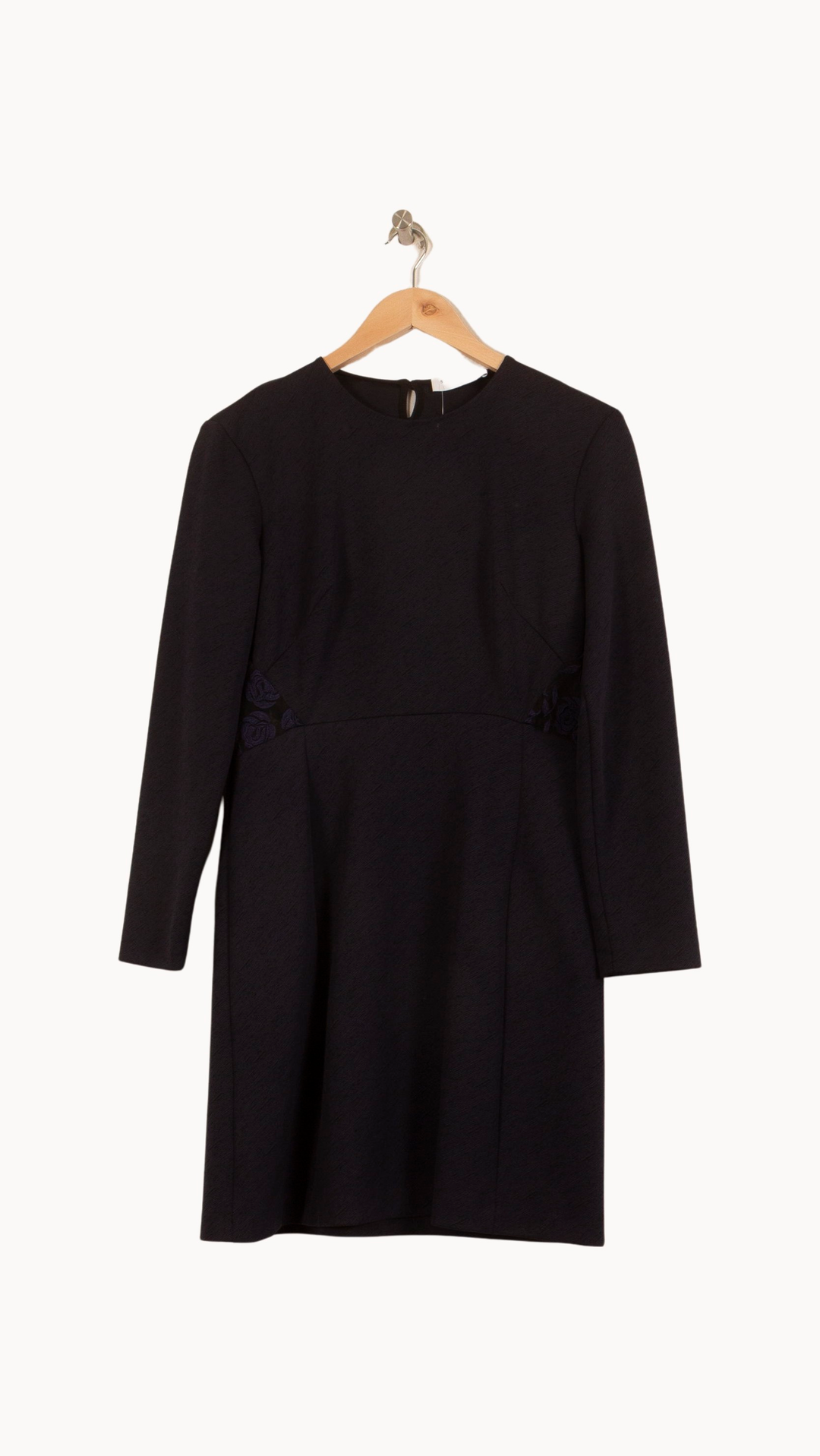 Robe bleu foncé - Taille L/40 de la marque Sandro | PLY1281 - Vendu par Paradigme - Image 2
