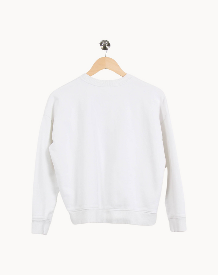 Sweat Blanc - Taille S/36 de la marque From Future | PARAD63215 - Vendu par Paradigme - Image 4