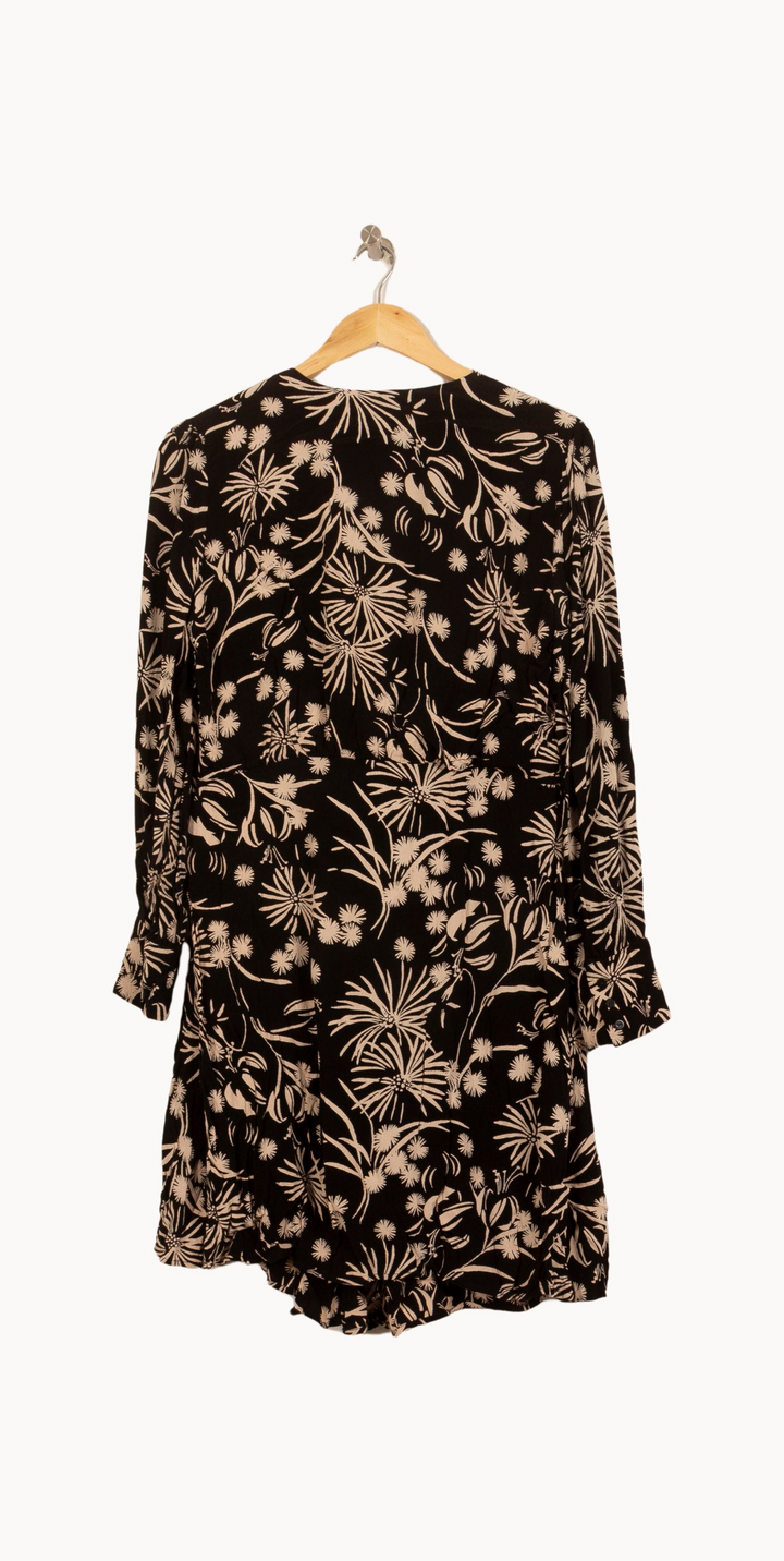 Robe Noire et Beige - Taille XL/42 de la marque Caroll | PARAD53990 - Vendu par Paradigme - Image 4